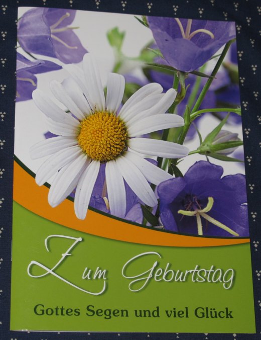 Zum Geburtstag Gottes Segen Und Viel Glück